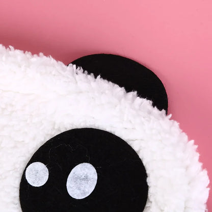 Cartoon Panda Sleep Eye Mask | Light Blocking Cotton Eyeshade for Relaxation