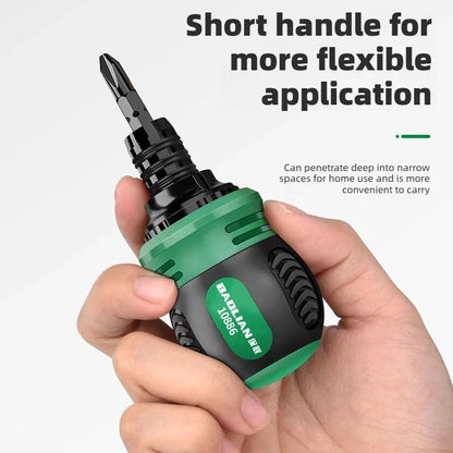 Ratchet Screwdriver Set with Multifunctional Adjustable Bits | Precision Hand Tool Kit