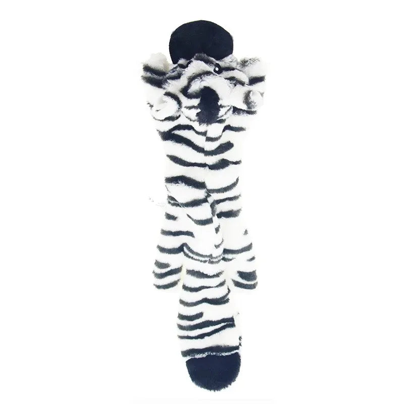 Soft Fleece Squeaky Dog Toy | Gentle Plush Toy for Small and Medium Dogs