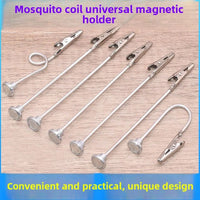 Magnetic Mosquito Coil Clip | Universal Magnetic Suction Holder for Camping and Home