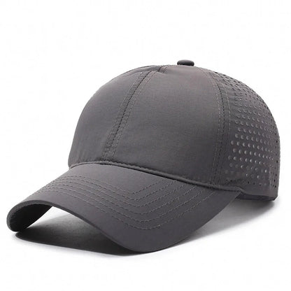 Summer Lightweight Breathable Baseball Cap | Quick-Dry Adjustable Unisex Hat for Hiking and Sun Protection
