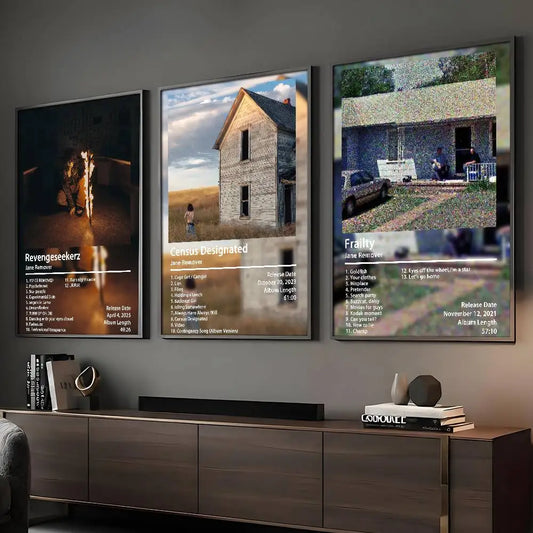 Musician Jane Remover Poster HD Art Sticky Wall Waterproof Home Living Room Bar Decoration