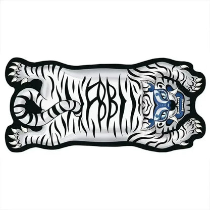 VIKAMA Tiger-Shaped Area Carpet - Non-Slip, Easy To Clean, Home Decoration, Kitchen And Bathroom Floor Mat, Entrance Door Mat