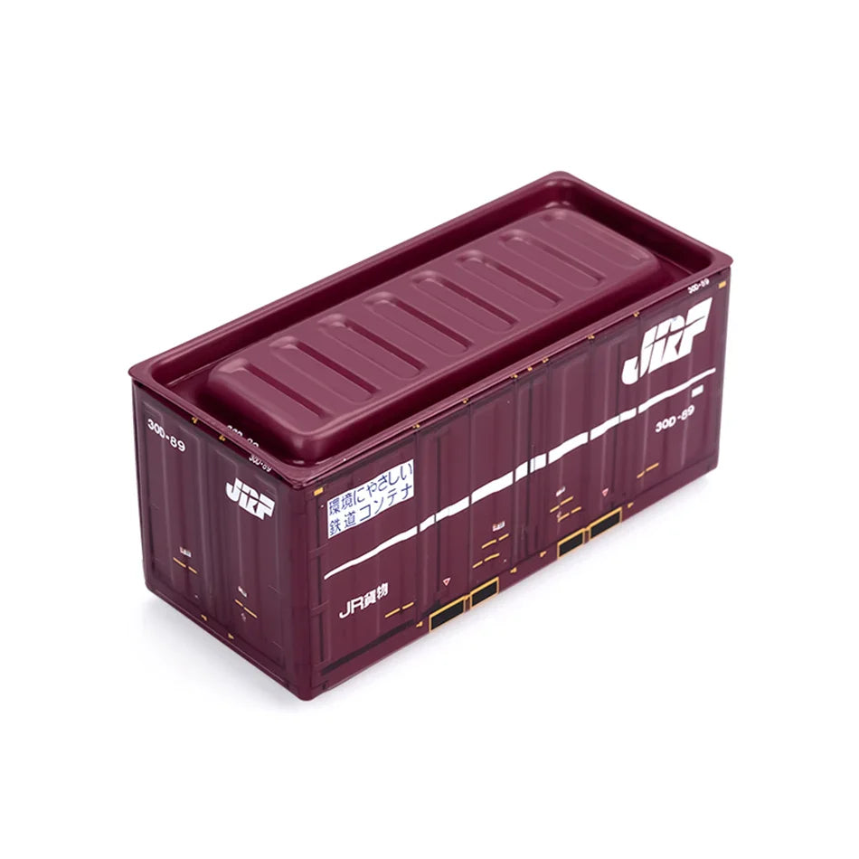 Mini caja de almacenamiento de hierro, mini caja de hierro de escritorio, modelo de mini contenedor, decoración creativa, coleccionar artículos pequeños, regalos de Navidad