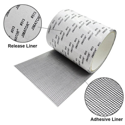 Window Mosquito Net Repair Tape | Self-Adhesive Screen Patch for Broken Holes