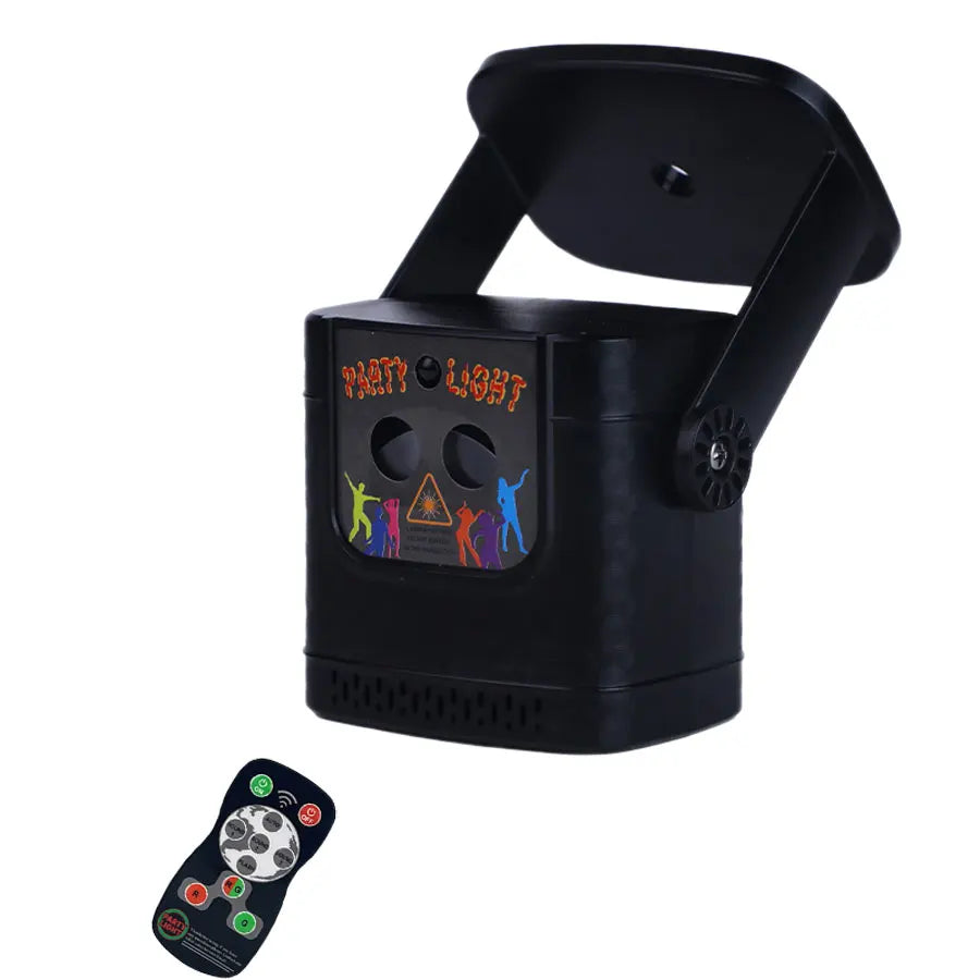 Laser Party Light DJ Disco Projector with 60 Patterns RGB Stage Light for Events