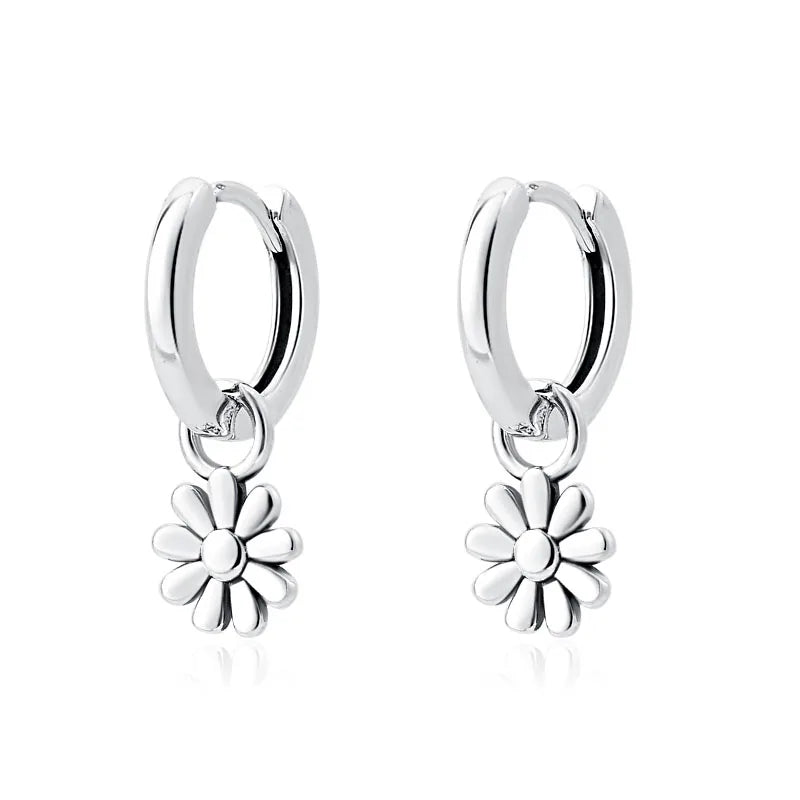925 Sterling Silver Cross Drop Earrings | Gold Plated Fashion Jewelry for Women