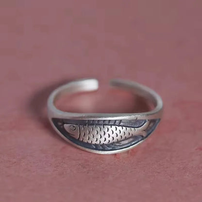 VENTFILLE 925 Sterling Silver Arched Wide Geometric Punk Ring | Asymmetric Cocktail Jewelry