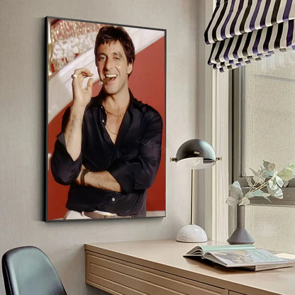 Al Pacino Affiches HD Affiches Maison Chambre Bar Café Décor Art Peinture Murale Photo