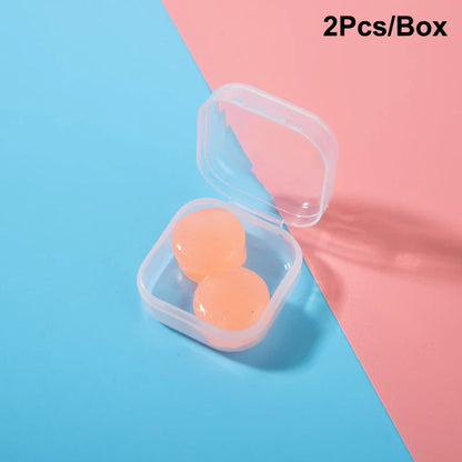 Noise Reduction Swimming Earplugs | Waterproof Silicone Sleep Ear Plugs for Snoring and Sound Insulation