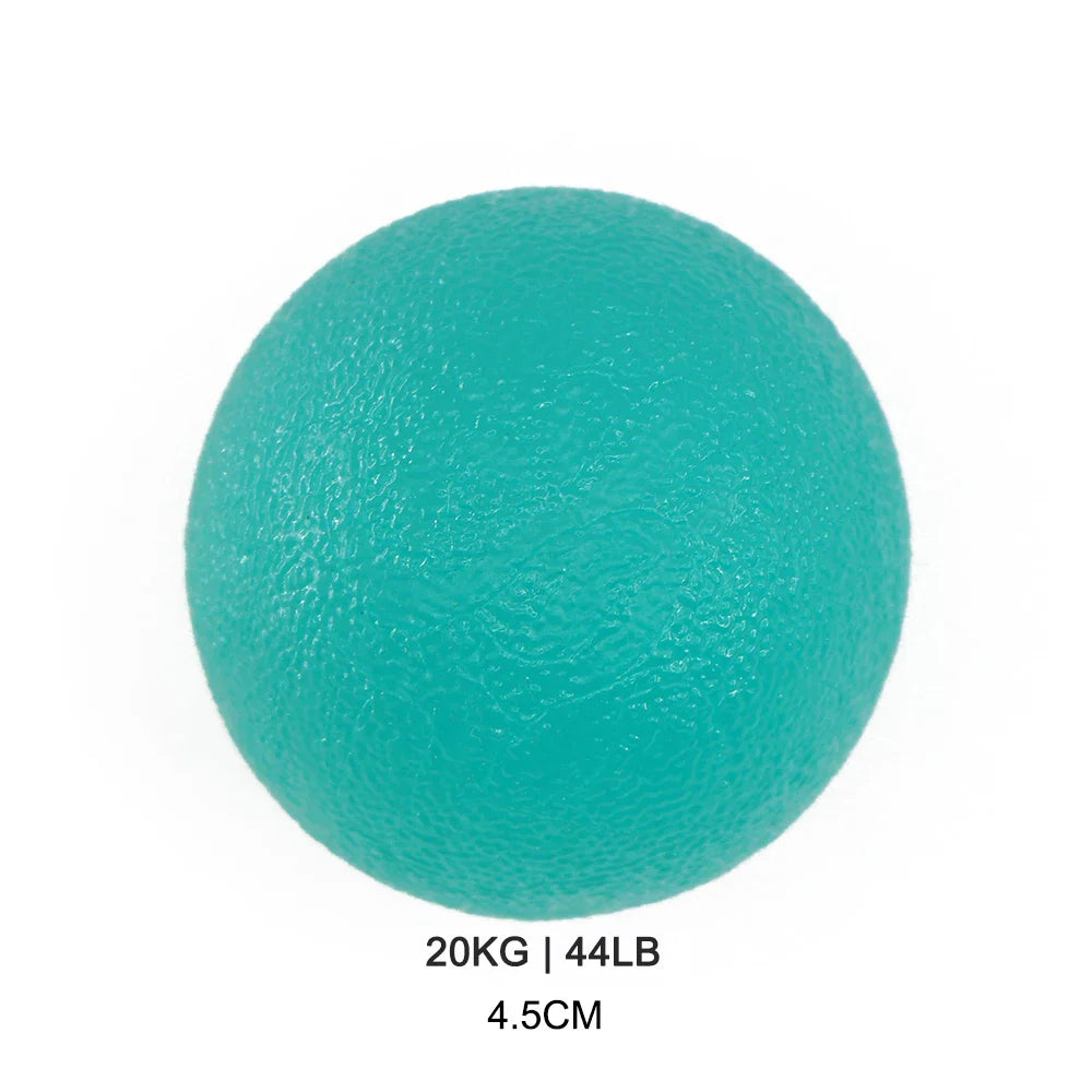 Silicone Hand Grip Ball | Finger Strength Trainer for Home Gym and Stress Relief