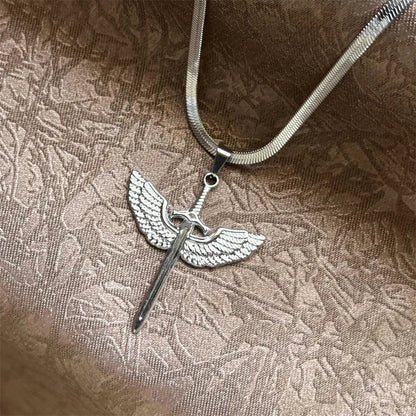 Stainless Steel Jesus Cross Necklace | Christian Pendant Jewelry for Men and Women