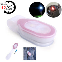 Mini Running Emergency Light | Clip Safety Soft Silicone Outdoor Cycling Lamp