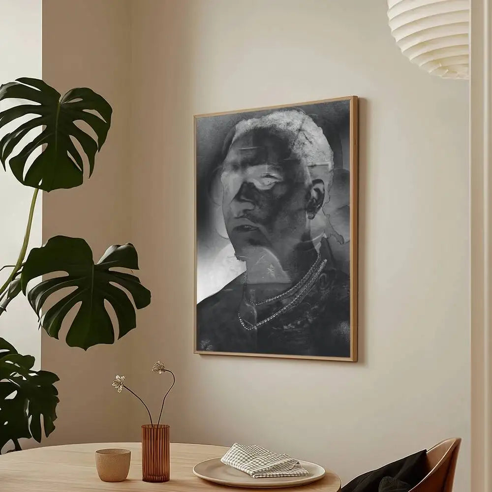 Chanteur Gunna Hot Album Cover Poster HD Art Mur Collant Imperméable Décoration Maison Salon Bar