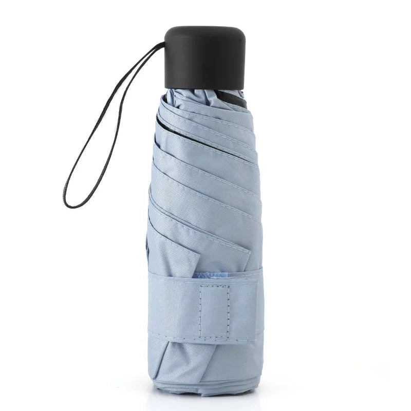 Mini Pocket Travel Umbrella Windproof Automatic Folding Compact Rain Umbrella