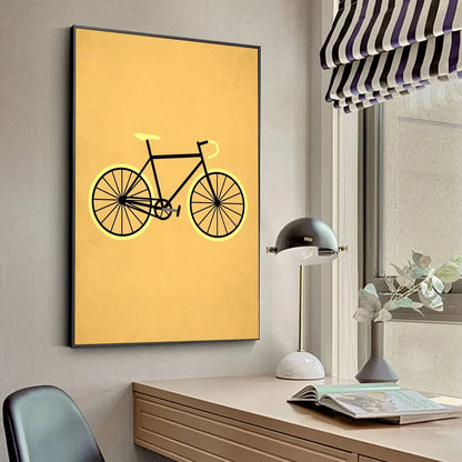 Tableau mural moderne de style bohème minimaliste, arbres, oiseaux, soleil, paysage, affiches HD, décoration pour maison, chambre, bar, café