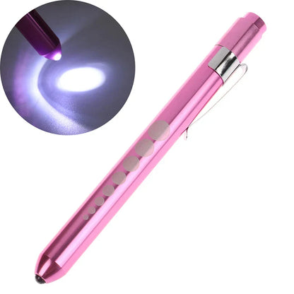 LED Medical Penlight with Pupil Gauge | Reusable Pocket Flashlight for Nurses and Doctors