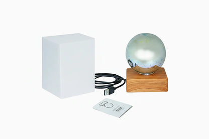 3D Firework LED Night Light | Starry Sky Glass Ball Table Lamp for Home Decor