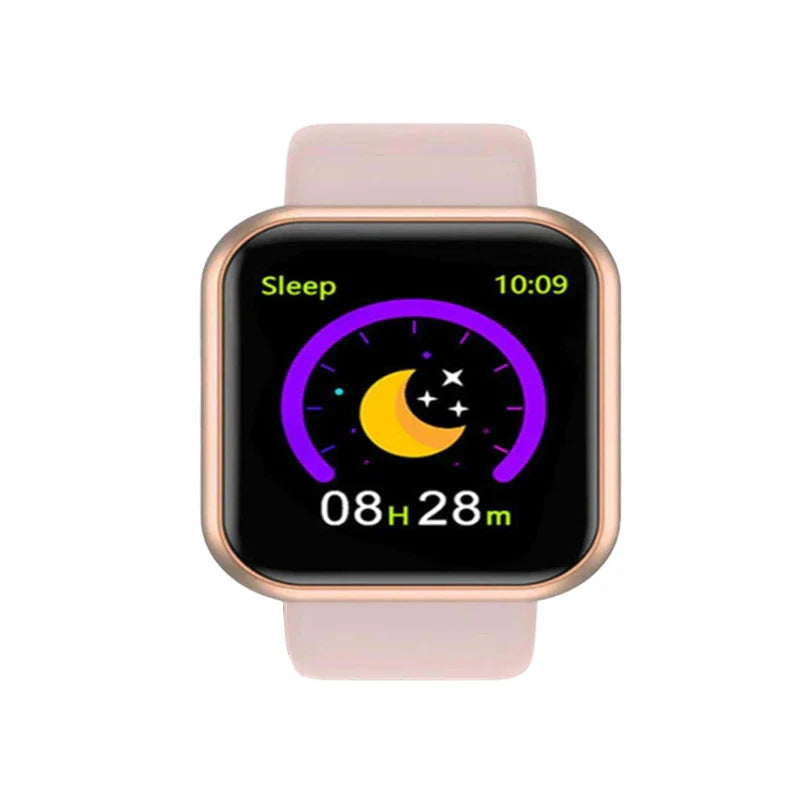 Fitness Smart Watch for Women and Men | Bluetooth Music Control Heart Rate Monitor Y68