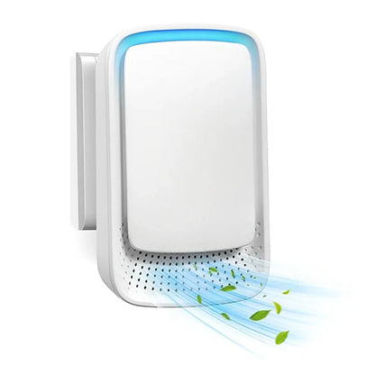 Purificateur d'air portable mini ioniseur négatif pour la maison le bureau les animaux la fumée les odeurs