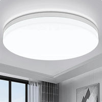 Ultra-Thin Round LED Ceiling Light 6500K Waterproof Flush Mount Modern Lamp