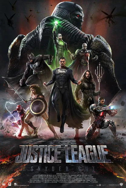 Superman And Batman Superhero Justice League DC Movie Prints Poster Canvas Painting Modern Wall Art For Living Room Home Decor