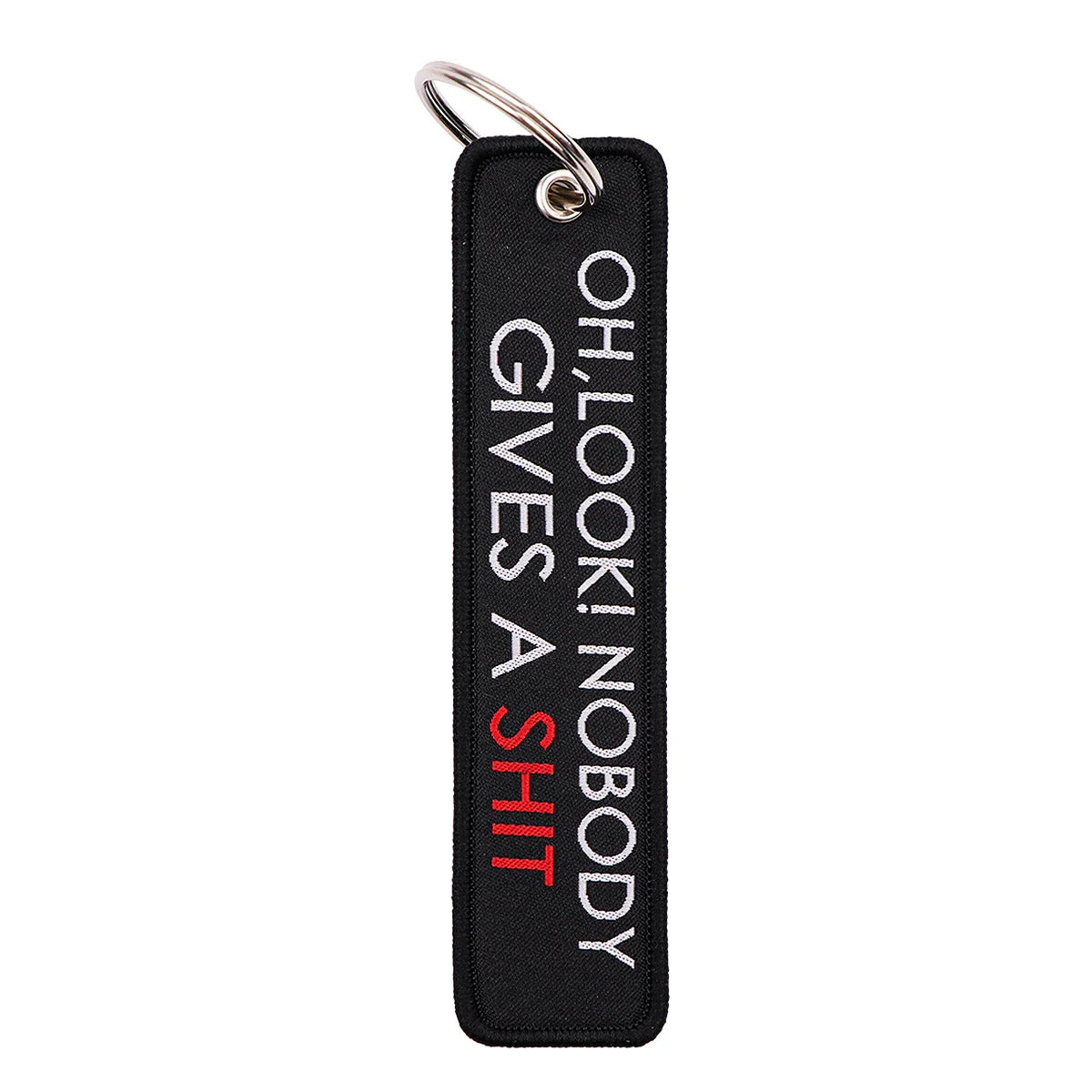 Embroidered Quote Key Fob | Personalized Gift Keyring