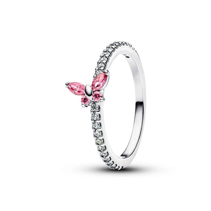 925 Sterling Silver Lotus Bow Ring | Elegant Women's Gift Ring