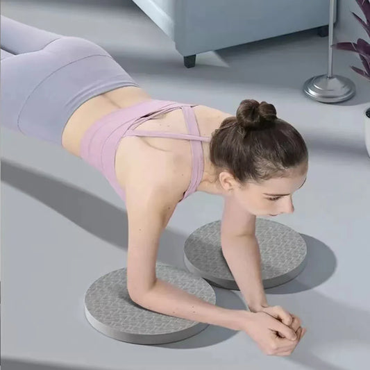 Paquete de 2 rodilleras de yoga | Cojín grueso de espuma TPE para rodillas, codos y muñecas