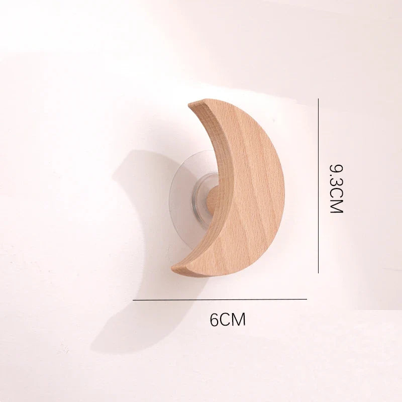 Wooden Animal Hook | Cute Wall Mounted Coat and Key Holder