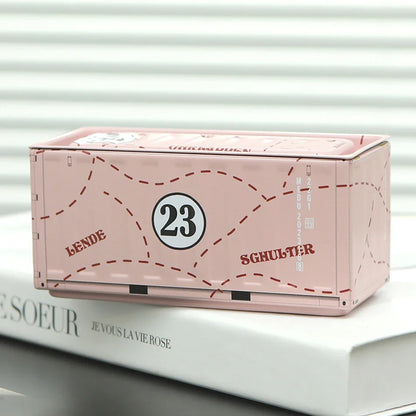 Mini caja de almacenamiento de hierro, caja de hierro de almacenamiento en miniatura, decoración creativa, caja pequeña para coleccionar, mini contenedor de escritorio, modelo, regalos de Navidad