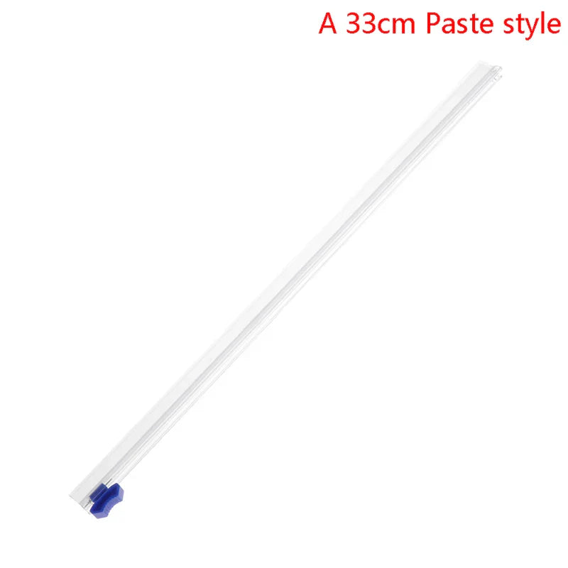 Plastic Wrap Dispenser with Slide Cutter | Smooth Cutting Reusable Food Wrap Cutter