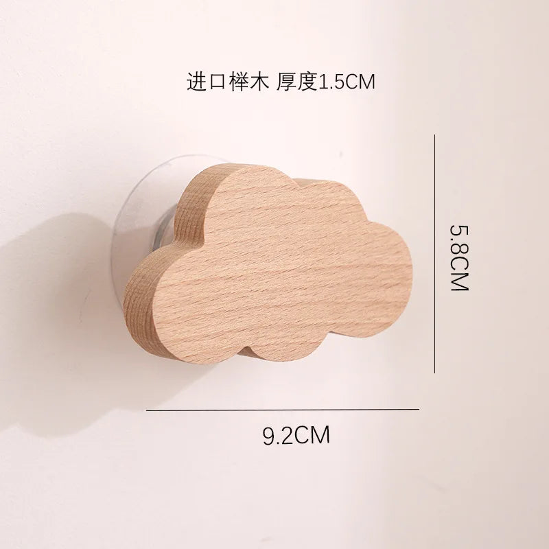 Wooden Animal Hook | Cute Wall Mounted Coat and Key Holder
