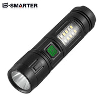 Rechargeable LED Flashlight | 600 Lumen Waterproof Torch for Camping & Fishing
