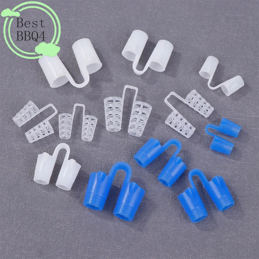 Silicone Anti Snore Nasal Dilators | 4/8 Pack Snoring Aid Nose Clips