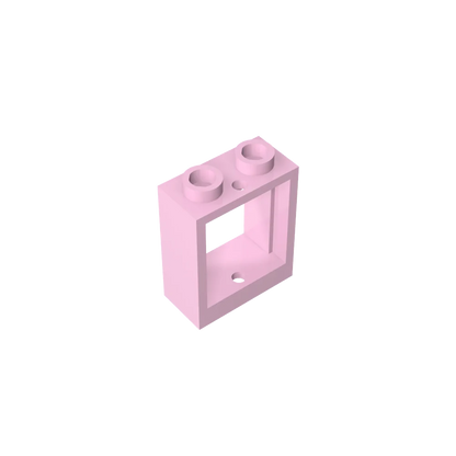 Gobricks GDS-783 Frame 1x2x2 Window | Compatible Building Block for DIY Projects