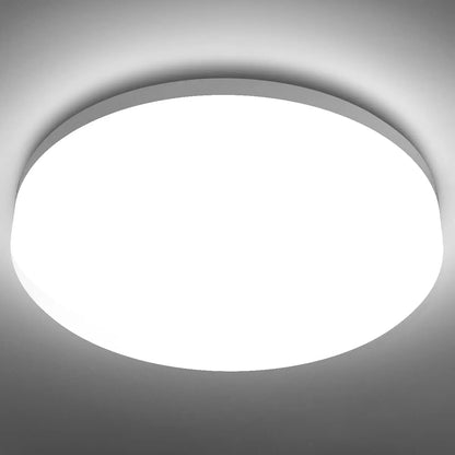 Ultra-Thin Round LED Ceiling Light 6500K Waterproof Flush Mount Modern Lamp
