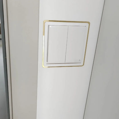 Switch Cover Decorative Frame | Non-Adhesive Acrylic Wall Plate Protector
