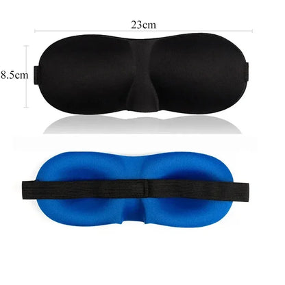3D Contoured Sleep Mask for Men and Women | Zero Pressure Light Blocking Eye Cover
