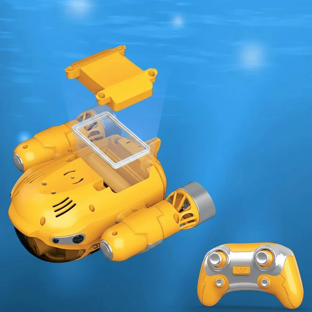 Waterproof RC Boat Toy for Kids Dual Propeller Remote Control Boat
