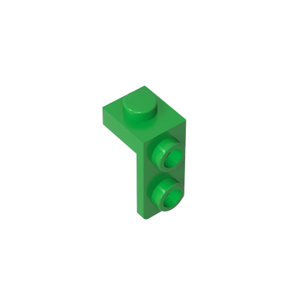 Gobricks Bracket 1 x 1 - 1 x 2 | Compatible Building Block