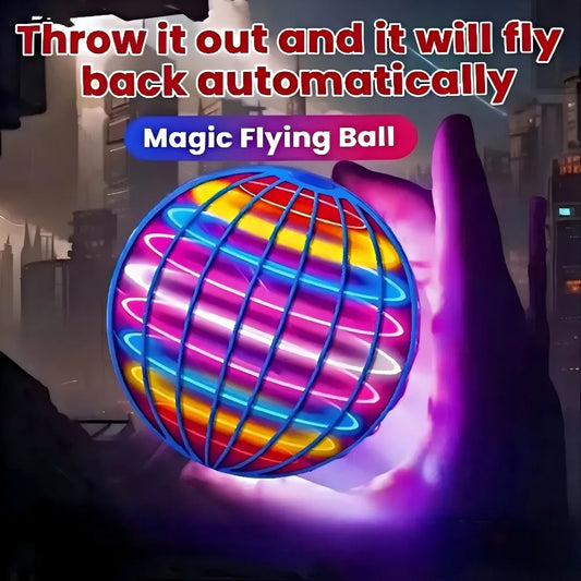 Magic Flying Ball Toy | Automatic Obstacle Avoidance UFO Boomerang Spinner