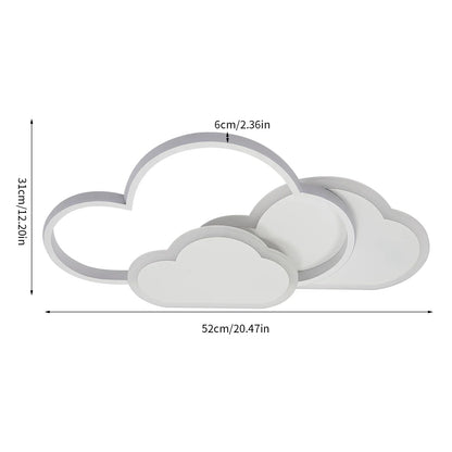 32W LED Ceiling Light | Dimmable Remote Control Cartoon Ceiling Lamp Fixture