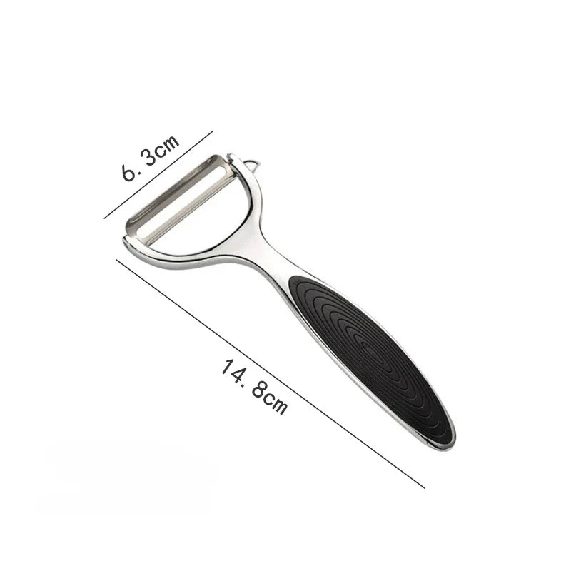 Stainless Steel Vegetable Peeler Set | Multifunctional Kitchen Peeler and Grater