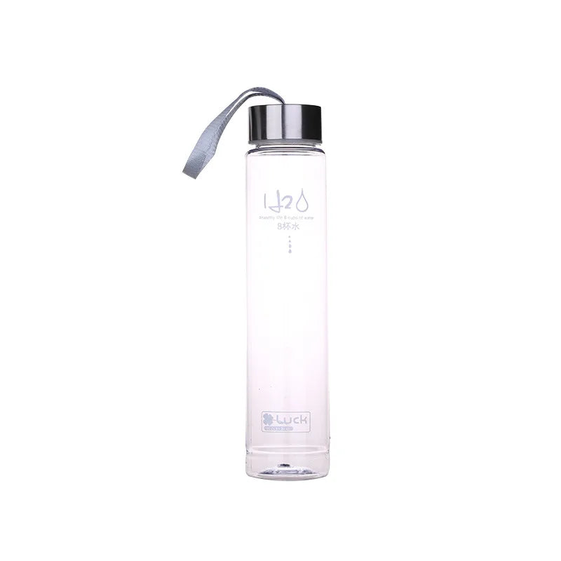 Frosted Plastic Water Bottle | Portable Leak-Proof Sport Drinkware