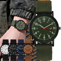 Canvas Strap Outdoor Military Watch