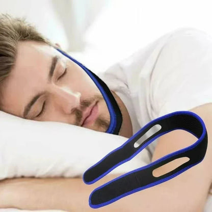 Adjustable Anti-Snoring Chin Strap | Sleep Aid for Men and Women