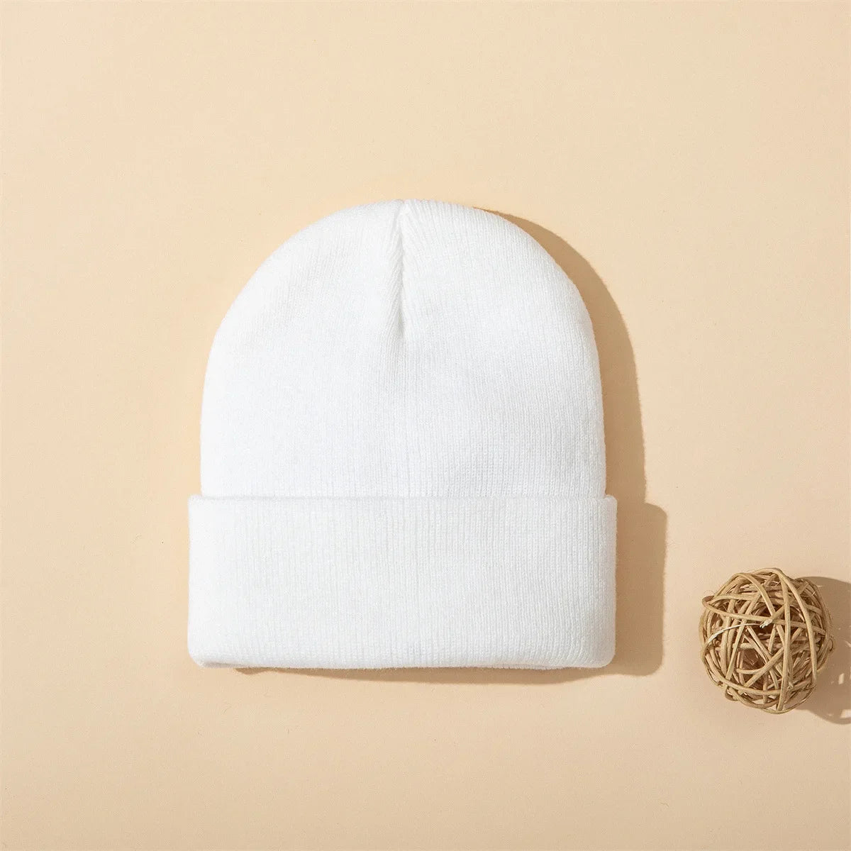 Baby Knit Beanie | Soft Acrylic Winter Hat for Toddlers