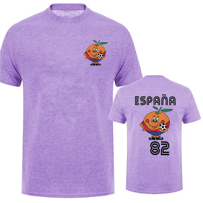 Naranjito Spain 82 Mascot T-Shirt | Retro Soccer Graphic Tee