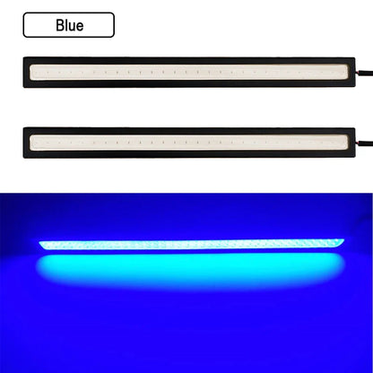 17cm Super Bright COB LED Fog Light Bulb | 12V 6500K Daytime Running Light Strip for Car